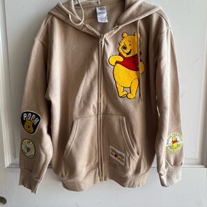 Disney Winnie the Pooh zip up sweatshirt